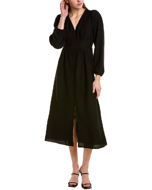ANNA KAY Maelou Midi Dress Elegant Satin Midi Dress
