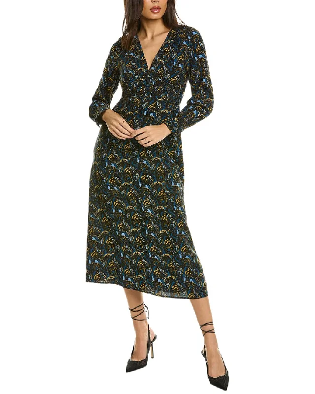ANNA KAY Midi Dress Trendy Square Neck Midi Dress