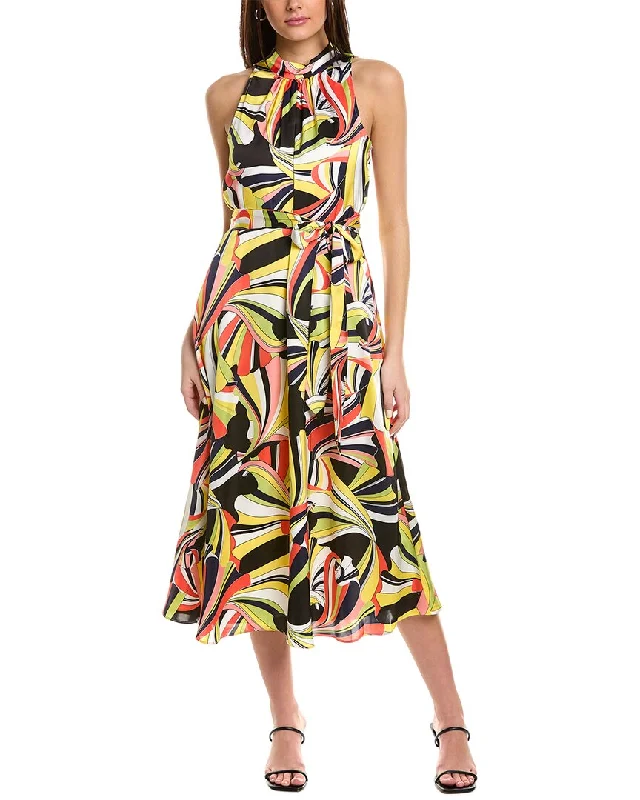 Anne Klein Mock Midi Dress Fashionable Casual Midi Dress
