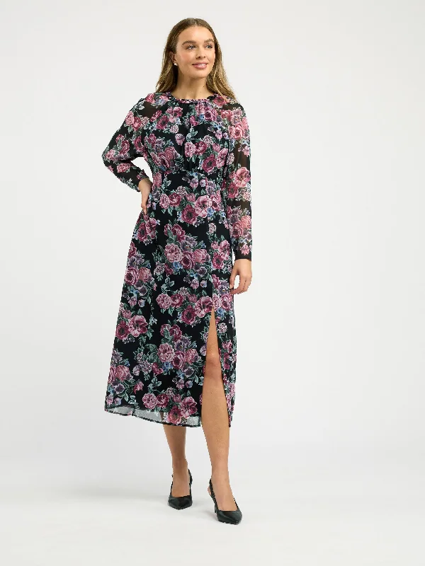 Cambridge Midi Dress Stylish Vintage Midi Dress