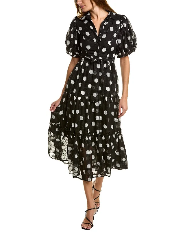 Gracia Midi Dress Elegant Pleated Detail Midi Dress