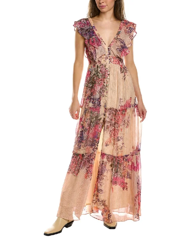 Hemant & Nandita Midi Dress Comfortable Adjustable Strap Midi Dress