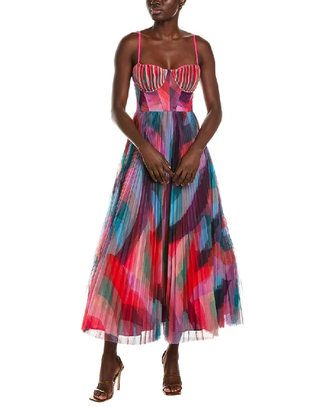 Hutch Amara Midi Dress Fashionable Pleated Midi Dress