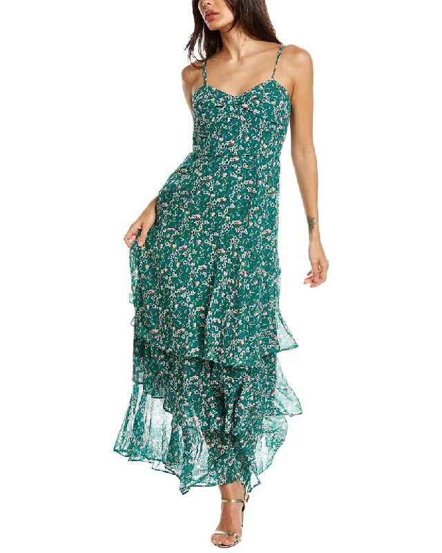 Hutch Hannah Midi Dress Elegant Floral Midi Dress