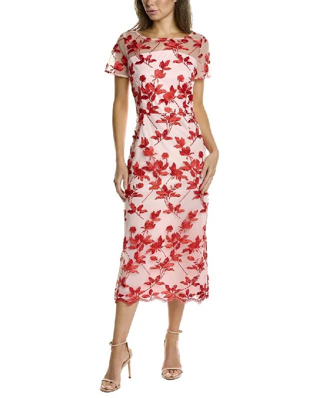 JS Collections Denise Midi Dress Cozy A-Line Midi Dress