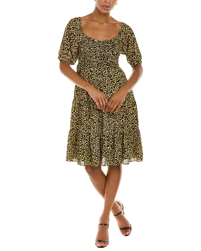 Nanette Lepore Midi Dress Stylish Tiered Midi Dress