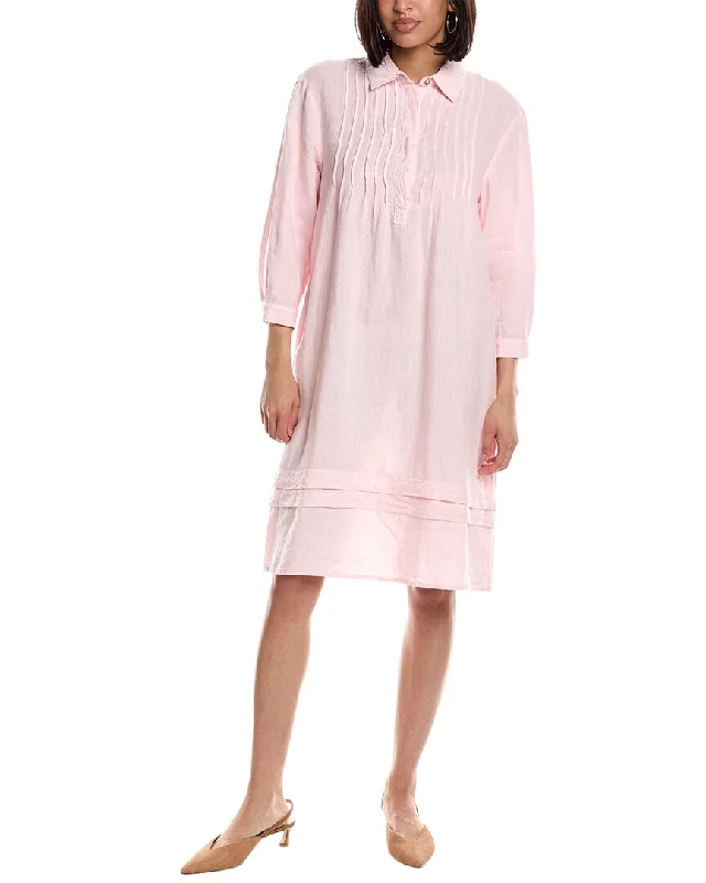 Peserico Linen Midi Dress Comfortable Casual Midi Dress