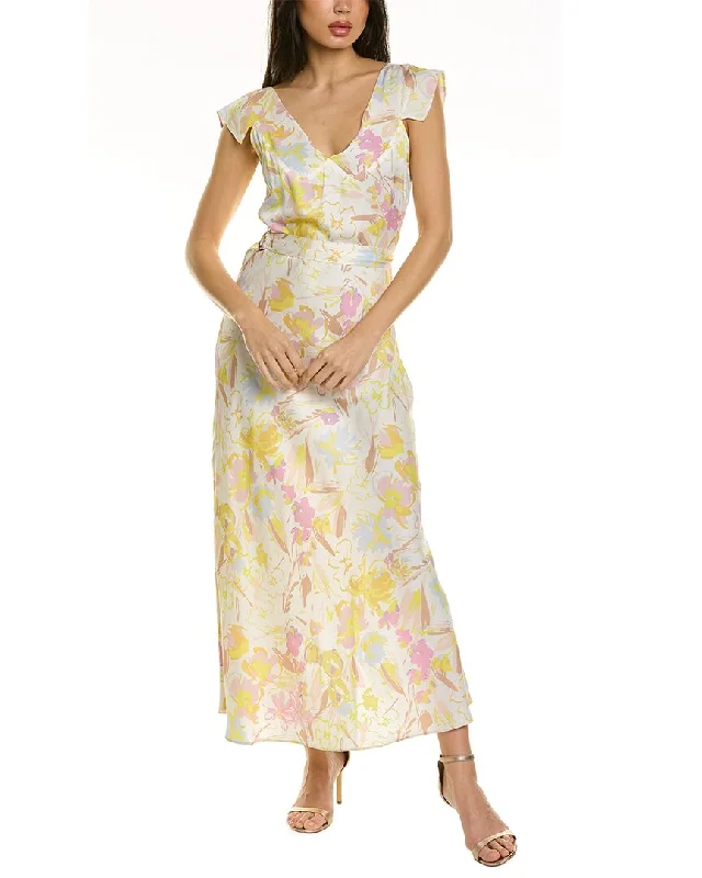 Ted Baker Cowl Back Midi Dress Stylish High-Waisted Midi Dress