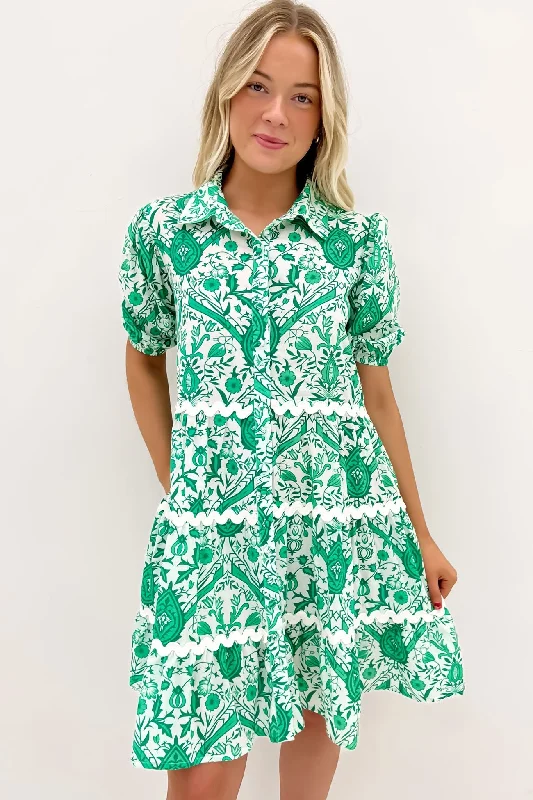 Alice Mini Dress Garden Party Classic Shift Mini Dress