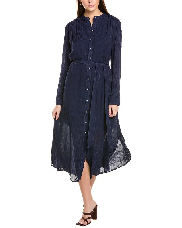 Bella Dahl Flowy Hem Maxi Dress Stylish V-Neck Maxi Dress