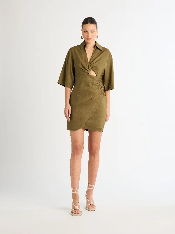 BOARDWALK MINI DRESS Classic Floral Mini Dress
