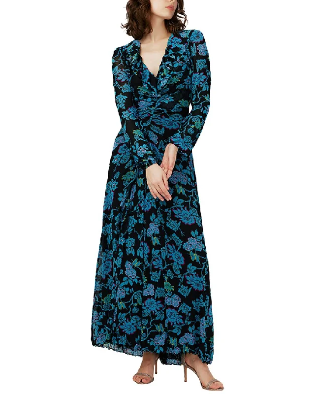 Diane von Furstenberg Sean Maxi Dress Elegant Maxi Dress with Pockets