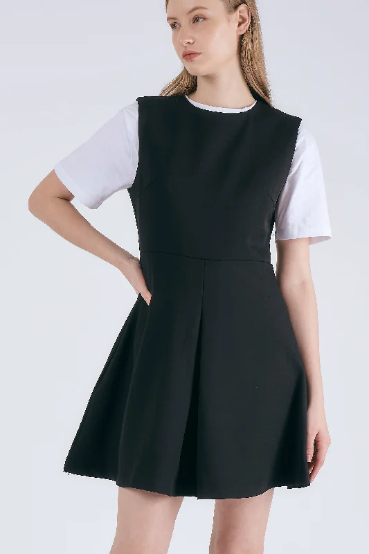 Molly Mini Dress Fashionable Pleated Mini Dress