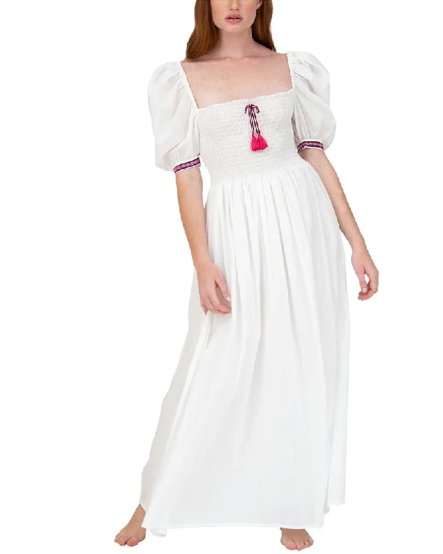 Pitusa Taylor Maxi Dress Cozy Open-Back Maxi Dress