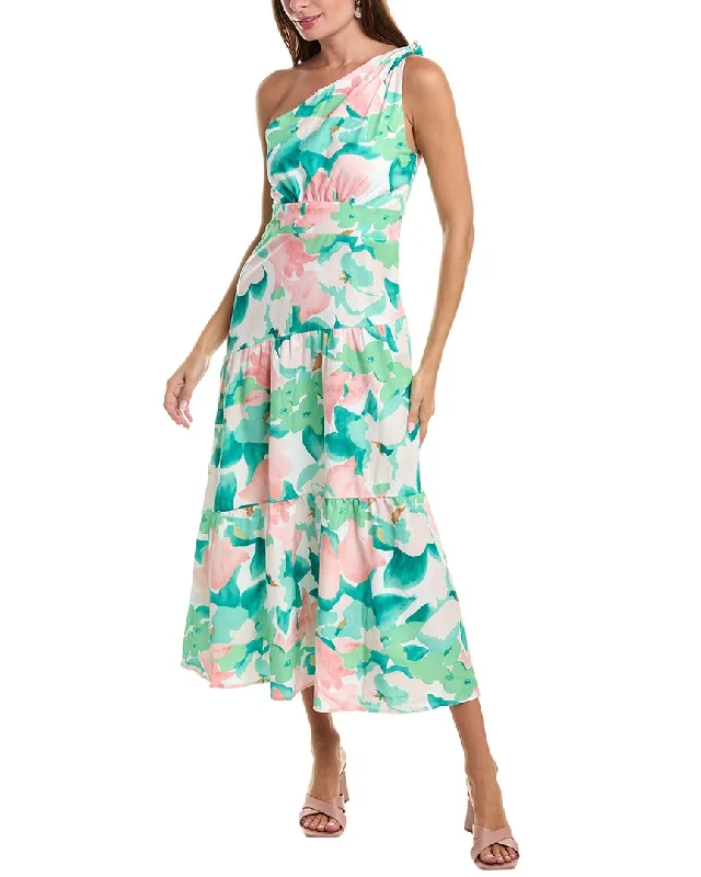 REVERIEE Maxi Dress Fashionable Maxi Dress with Fringe