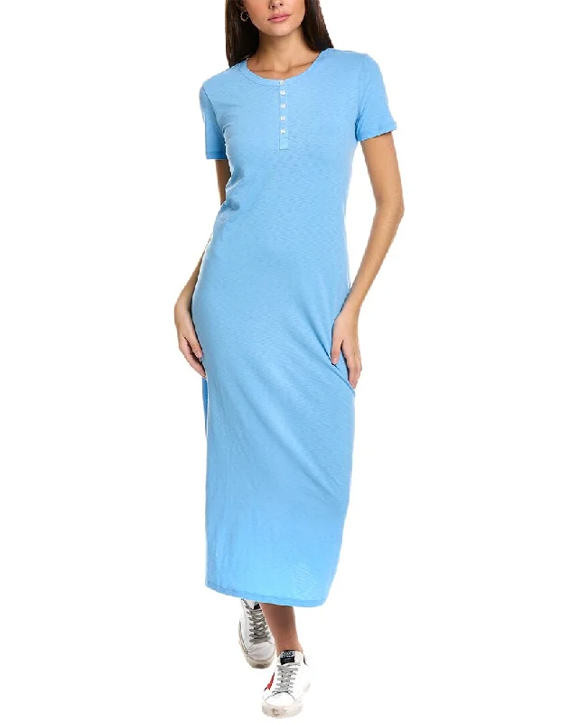 Theory Cherryal Neo Slub Maxi Dress Fashionable Chiffon Maxi Dress