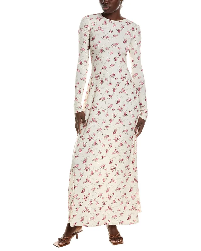 WeWoreWhat Open Back Maxi Dress Fashionable Open-Back Maxi Dress