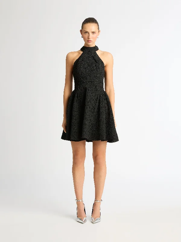 WREN MINI DRESS Elegant Off-Shoulder Dress Mini