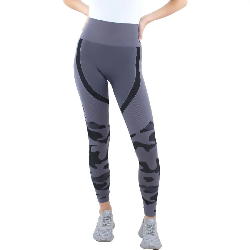 Koral Activewear Womens Robin Seamless  Athletic Leggings Comfortable Running Leggings