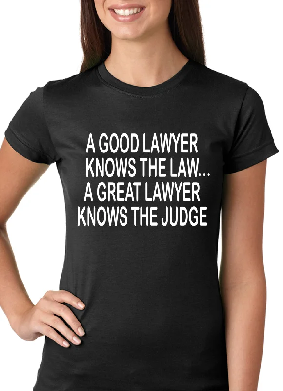 A Good Lawyer Girls T-shirt Striped Floral Plaid