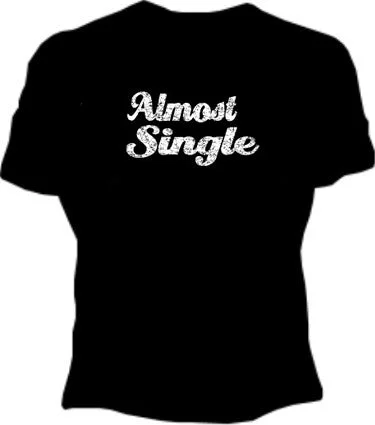 Almost Single Girls T-Shirt Houndstooth Herringbone Solid