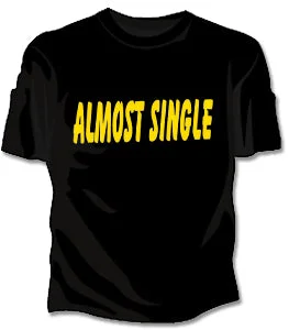 Almost Single Girls T-Shirt Cashmere Blend Cotton Blend Poly Blend