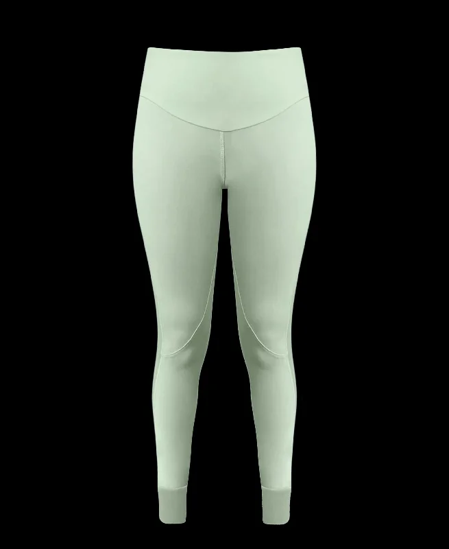 B-Confident Recycled Legging Misty Jade Cozy Mid-Rise Workout Leggings