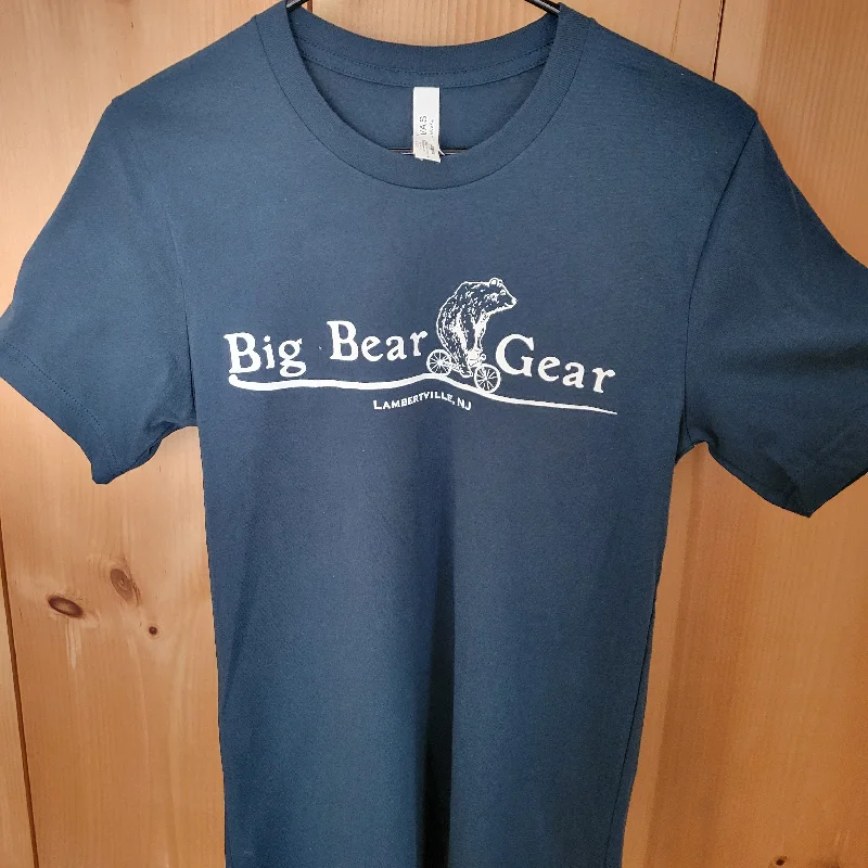 Big Bear Gear Unisex Short Sleeve Tee Terry Blend Velvet Blend Canvas Blend