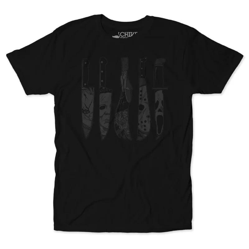 Choose Your Weapon Blackout Unisex Tee Graphic Embroidered Appliqued