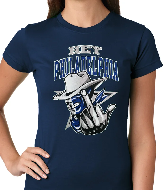Dallas Fan - Hey Philadelphia Girls T-shirt Polka Dot Checkered Tartan