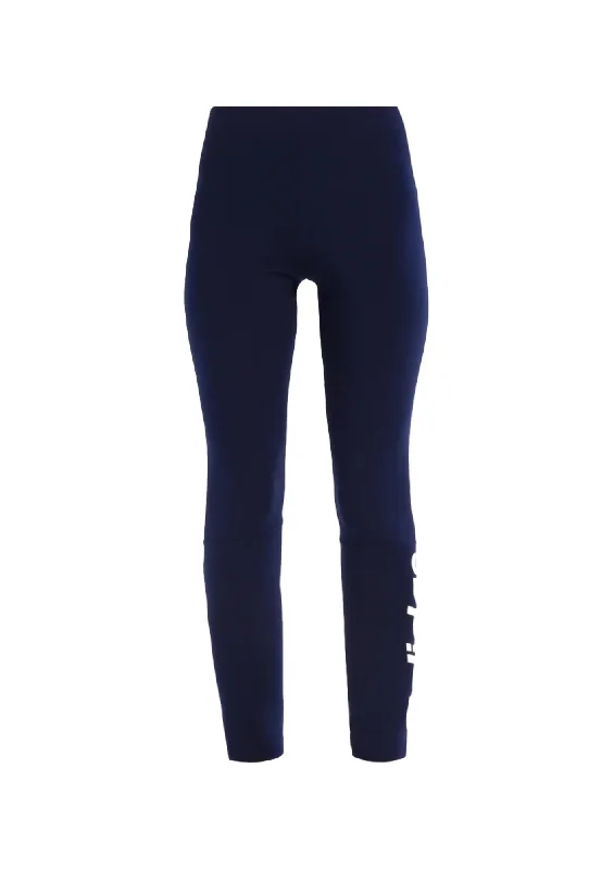 DARK BLUE SPORTS LEGGING Comfortable Slip-On Leggings