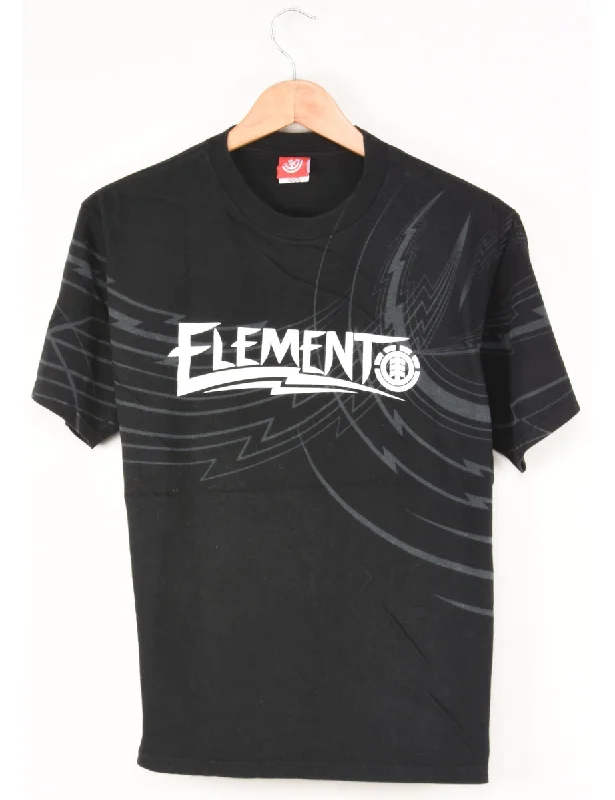 Element Printed T-shirt - M Print Jacquard Patchwork
