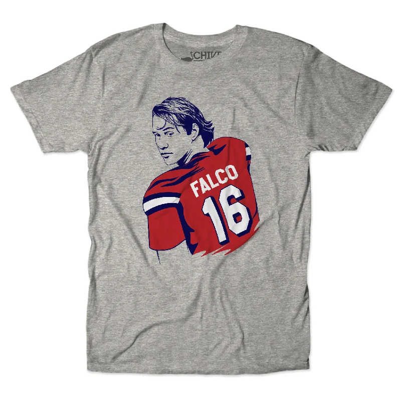 Falco Unisex Tee Spandex Blend Rayon Blend Denim Blend