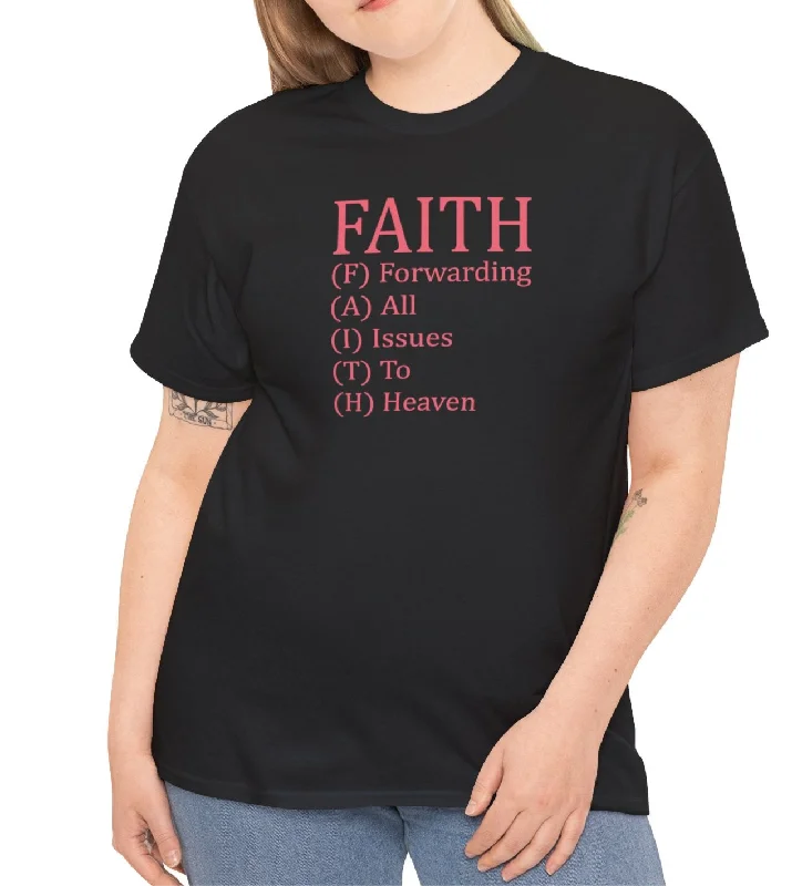 Forwarding All Issues to Heaven |  Tee Boxy Fit Fitted Loose