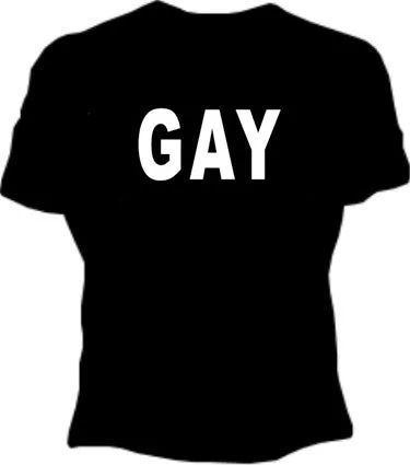 GAY Girls T-Shirt Mesh Fabric Canvas Fabric Denim Fabric