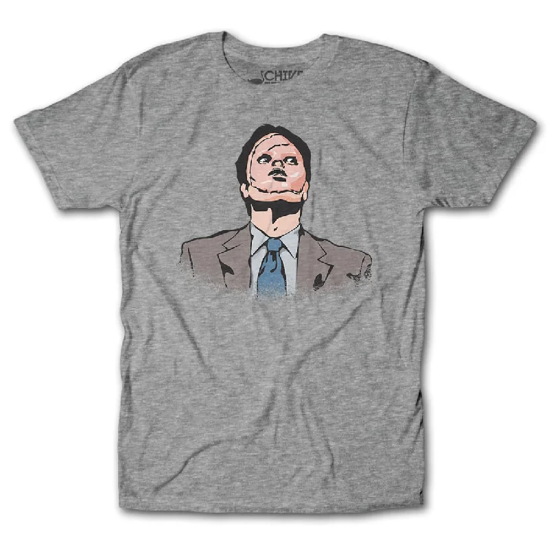 Hannibal Schrute Tee Hooded Caped Shawl Collar