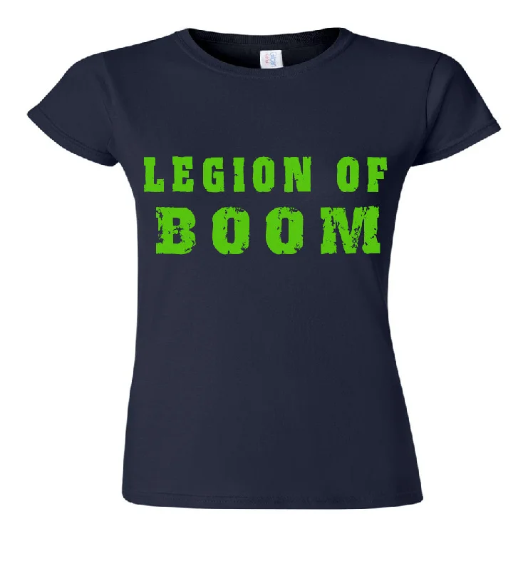 Legion of Boom Girl's T-shirt Fitted T-Shirt Seamless Stretchy