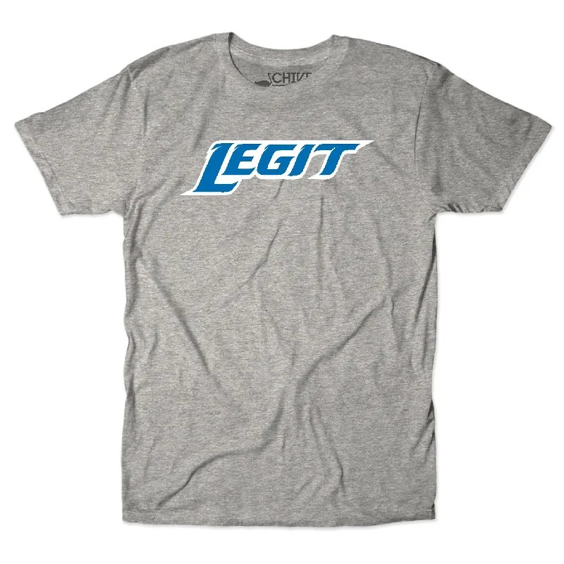 Legit Unisex Tee Chenille Brocade Lace