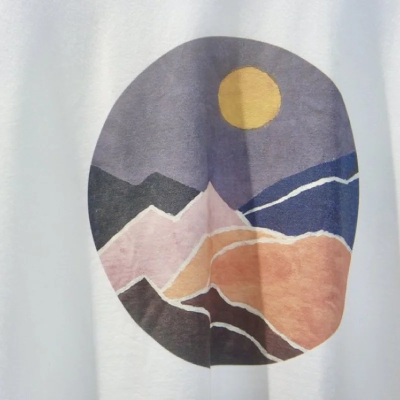 Limited Edition - Sunset Tee Fleece Fabric Down Fabric Feather Fabric