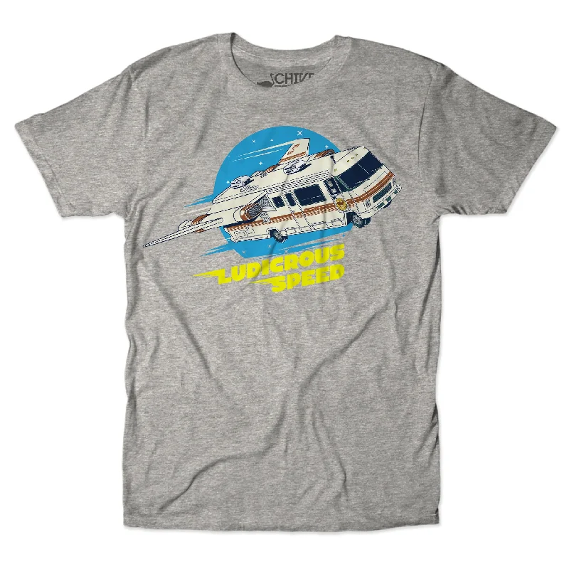 Ludicrous Speed Unisex Tee Zippered Buttoned Snapped