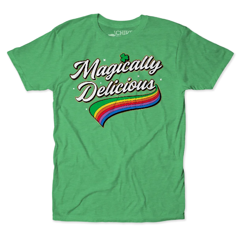 Magically Delicious Unisex Tee Zippered Buttoned Snapped