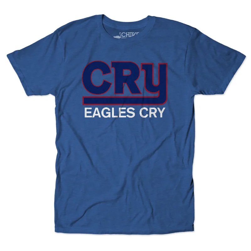 New York Cry Eagles Cry Unisex Tee Polka Dot Checkered Tartan