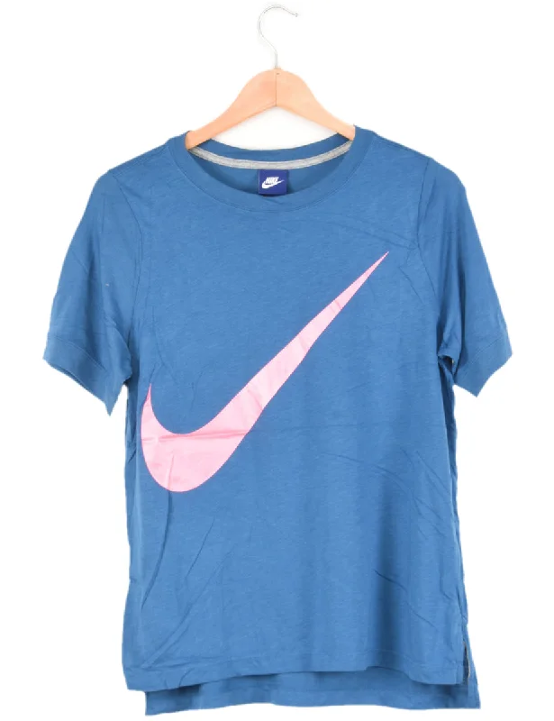 Nike Printed T-shirt - M Welt Pockets Slit Pockets
