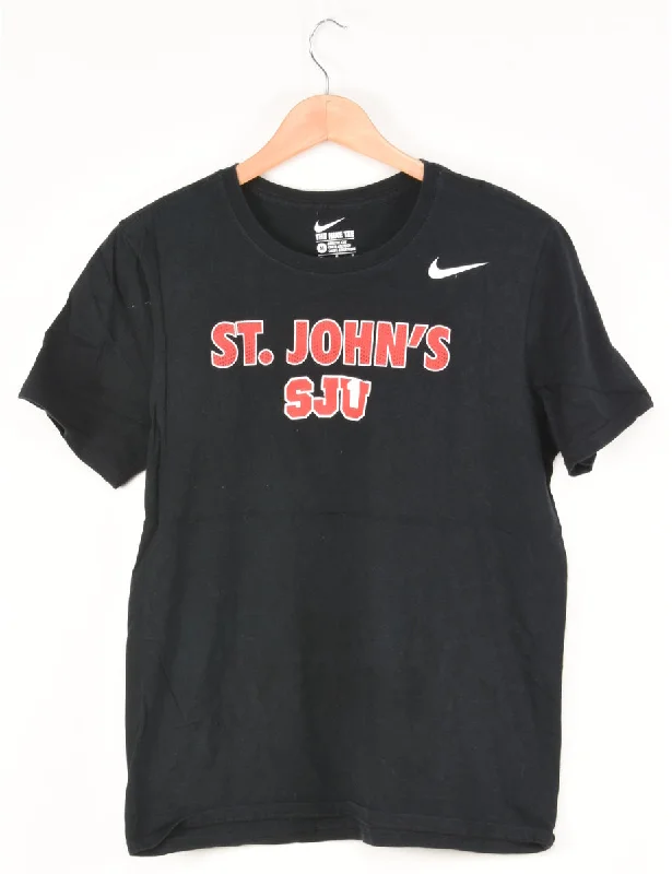 Nike St. Johns's SJU Printed T-shirt - M Anti-Shrink Durable Soft