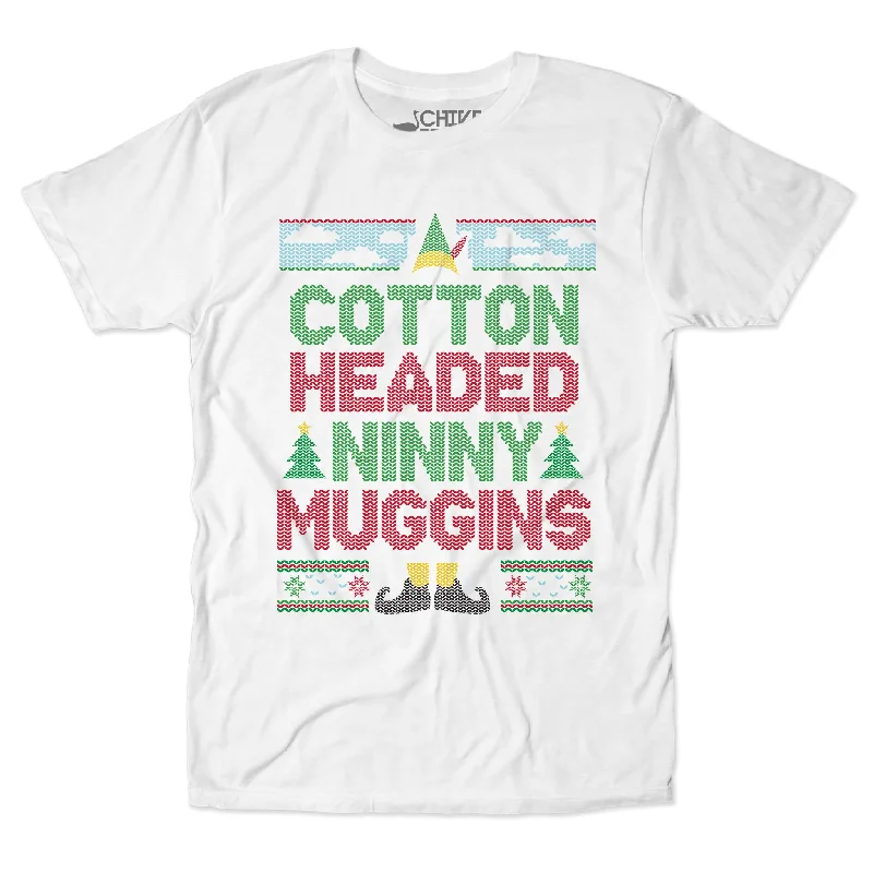 Ninny Muggins Tee Solid Color Striped Floral