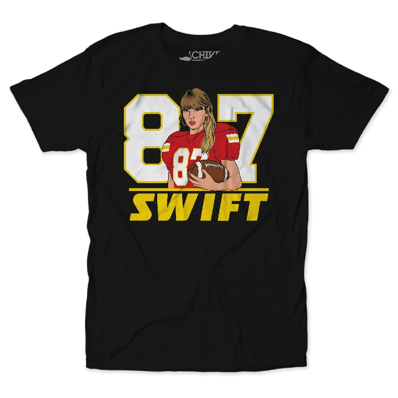 Number 87's Biggest Fan Unisex Tee Knit Fabric Woven Fabric Fleece Fabric