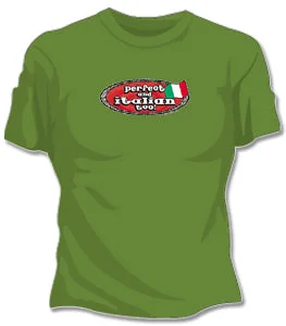 Perfect And Italian Too Girls T-Shirt Fitted T-Shirt Seamless Stretchy