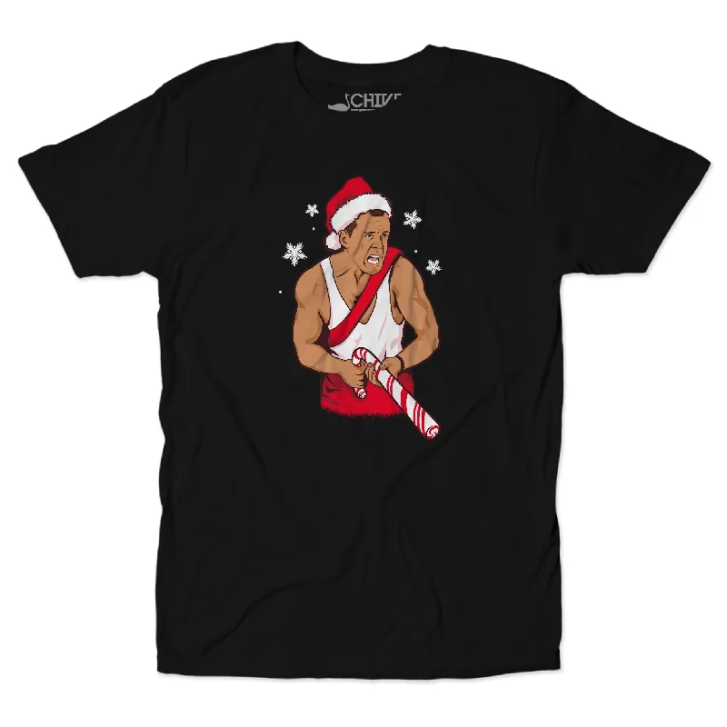 Santa McClane Tee Mesh Blend Leather Blend Suede Blend