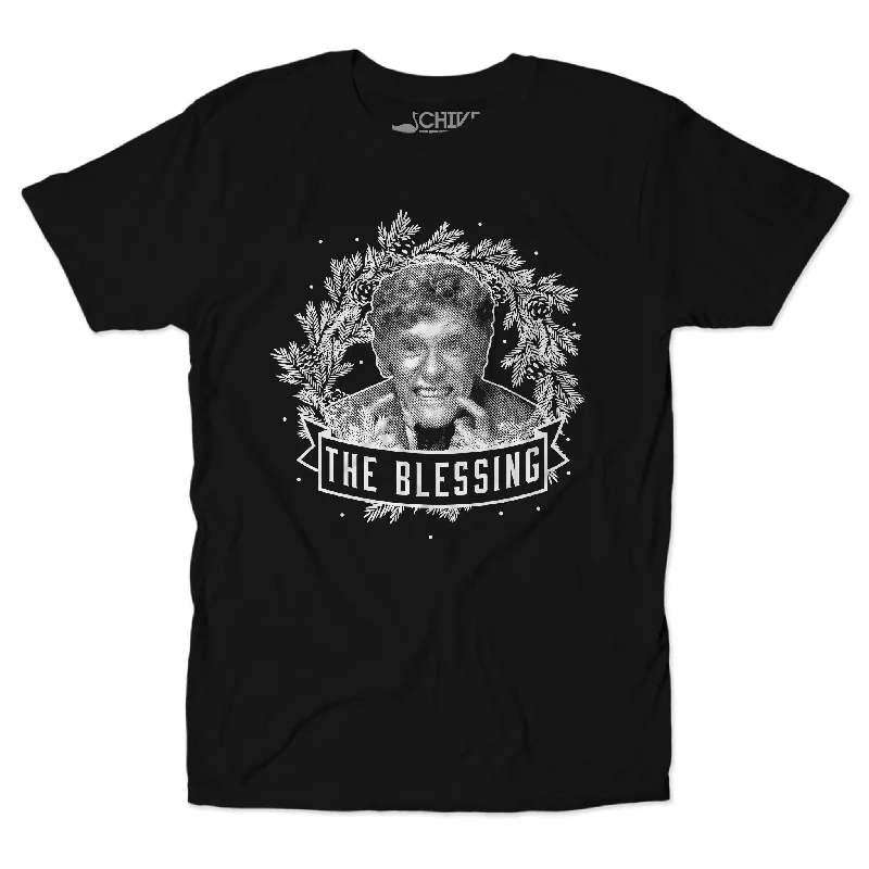 The Blessing Unisex Tee Plaid T-Shirt Polka Dot Checkered