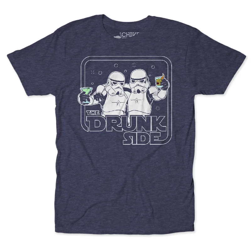 The Drunk Side Unisex Tee Rayon Velvet Corduroy